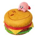 "Devouring Kirby★Cushion" from "Kirby's Burger" merchandise series
