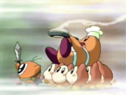 Chef Kawasaki gets abducted by King Dedede's soldiers to prepare something new for him.