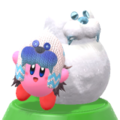 Figure of Frosty Ice with a snowman