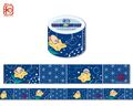 "Kirby and the bellflower star" masking tape from the "Kirby of the Stars Fuwafuwa Collection" merchandise line