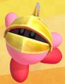 The Sir Kibble helmet in Kirby Fighters 2