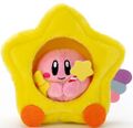 Warp Star Vehicle with Kirby from the "Kirby: MinimaginationTOWN" merchandise series