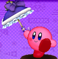 The Fancy Umbrella in Kirby Battle Royale