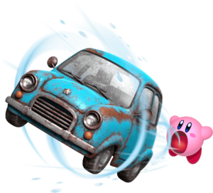 KatFL Kirby inhaling car artwork.png