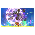 Heroes in Another Dimension credits picture from Kirby Star Allies, featuring Taranza using Queen's Phantom