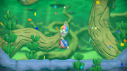 Kirby and Elline celebrate their victory.
