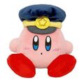 Large plush of Conductor Kirby from the "Kirby Pupupu Train" 2019 events