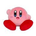 Sitting Kirby plushie, manufactured by San-ei