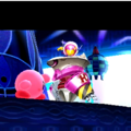 Kirby: Planet Robobot credits picture of Kirby facing Susie