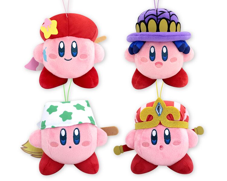 File:Kirby Star Allies Mascot Plushies.jpg