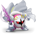 Meta Knight's 7th color change in Super Smash Bros. Ultimate, which is based on Galacta Knight