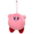 Hovering Kirby plushie from "Kirby Plush Mascot" merchandise line, by San-ei