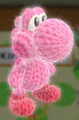 Kirby Yoshi in Yoshi's Woolly World