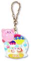 "Saga / Balloon" keychain from the "Kirby's Dream Land: Pukkuri Keychain" merchandise line.