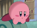 Kirby steps in to preserve Escargoon's dignity.