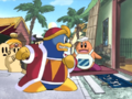 King Dedede decides to prove to everyone that he is worse than Kirby.