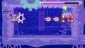 Magolor charges up his Magolor Cannon at Dubior EX.