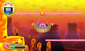 Kirby takes a 'pleasant' ride on a gondola.