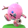Figure of Sillydillo's Handmade Kirby