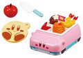 "Lunch special" miniature set from the "Kirby Kitchen" merchandise line, featuring a Car Mouth food tray