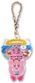 "Kumamoto / Kumamoto Castle 2" keychain from the "Kirby's Dream Land: Pukkuri Keychain" merchandise line.