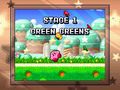The intro to Green Greens from Spring Breeze in the remake, Kirby Super Star Ultra, also with the butterfly.