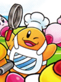 Chef Kawasaki in Find Kirby!! (Gourmet Race)
