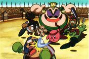 Promotional artwork featuring the Martial Arts All-Stars