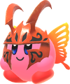Render of "Morpho Knight" costume from Kirby's Dream Buffet