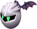 The mask Kirby gets when inhaling Meta Knight in Super Smash Bros. Brawl