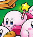 Kirby with the Star Rod in Find Kirby!! (Gourmet Race)