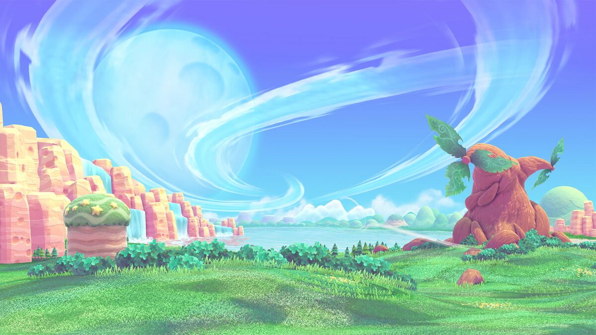 Kirby's Extra Epic Yarn - Gameplay Walkthrough Part 1 - Grass Land