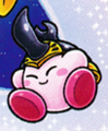 Beetle Kirby in Find Kirby!! (Outer Space)