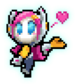 Pixel art of Susie