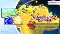 Planet Popstar in the level select screen
