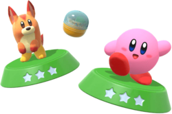 Kirby and the Forgotten Land figures and capsules