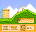 Beam being used in Kirby's Adventure