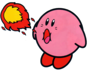 Artwork from Kirby's Adventure