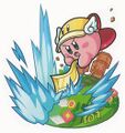 Artwork of the Final Cutter card from Kirby no Copy-toru!
