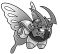 Morpho Knight from Kirby: Meta Knight and the Knight of Yomi
