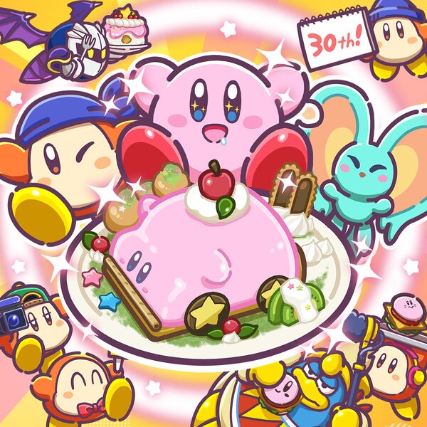 File:Twitter commemorative - Kirby's Birthday 2022 Instagram alt.jpg