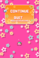 The Continue Screen in Kirby Super Star Ultra.