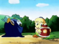 Meta Knight confronts Tiff about her recent behavior induced by the doll.