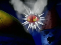 The monster reveals itself after ejecting from King Dedede.