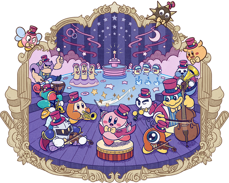File:Kirby 25th Anniversary Orchestra Concert key art.png