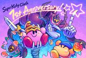 Super Kirby Clash 1st anniversary