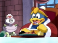 King Dedede tries Chef Kawasaki's food, not yet knowing who had prepared it.