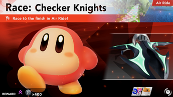 Race to the finish in Air Ride!