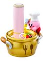 "Cook" Stamp stand from the "Kirby Desktop Figure" merchandise line, featuring a Maxim Tomato