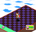 Robo Dedede is defeated and vanishes, leaving its pilot exposed.